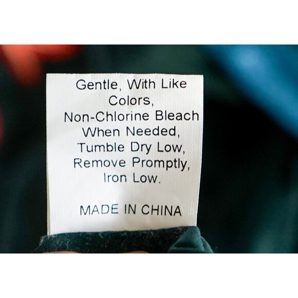 Rusttydustty Floral Embroidered Satin Kimono Robe 1XL Art Boho Witchy Retro Gown - Picture 15 of 16